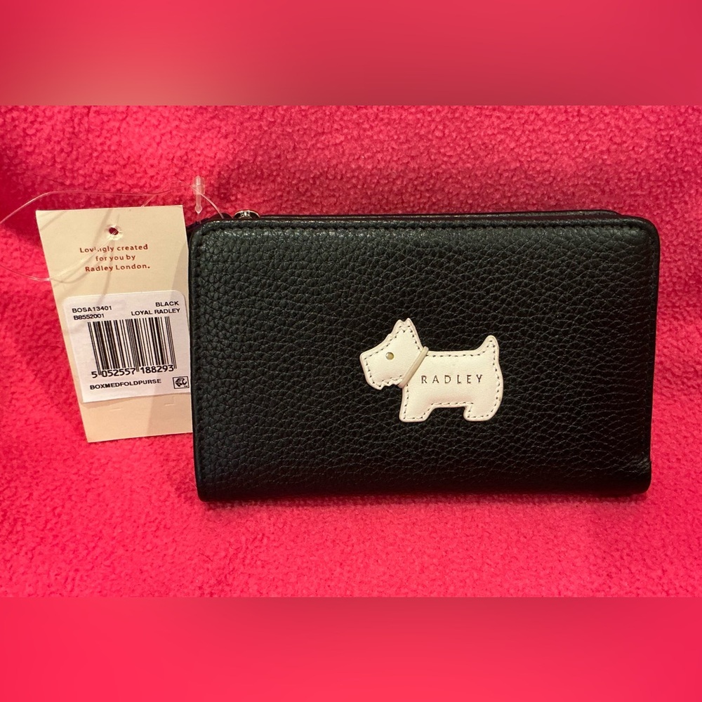 RADLEY LONDON Black Textured Wallet